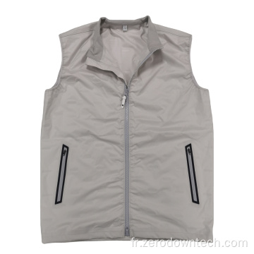 Gilet de remplissage d&#39;air gonflable pour hommes respectueux de l&#39;environnement